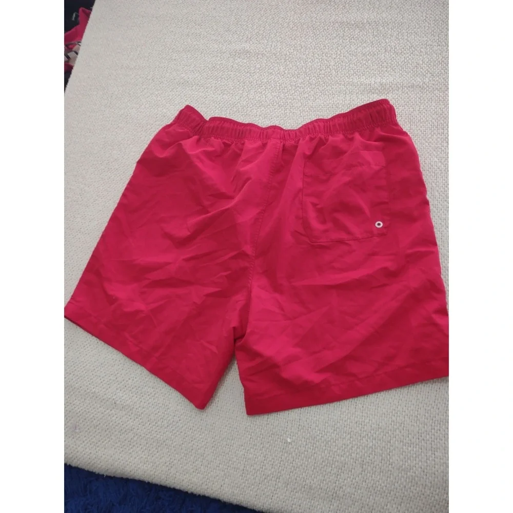 Speedo Red Board Shorts‎ XXL Classic Retro Summer Beach Casual Lightweight Surf